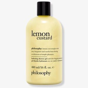 Philosophy Lemon Custard Bath & Shower Gel — Yellow, Black